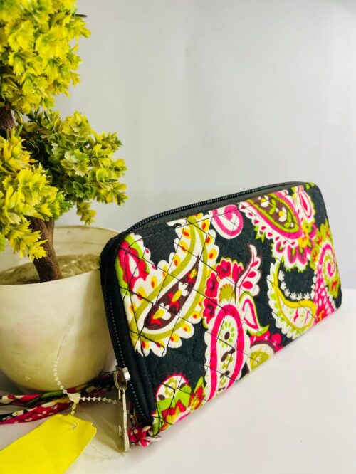 Wallet Vera Bradley Quilted Zip Around Wristlet